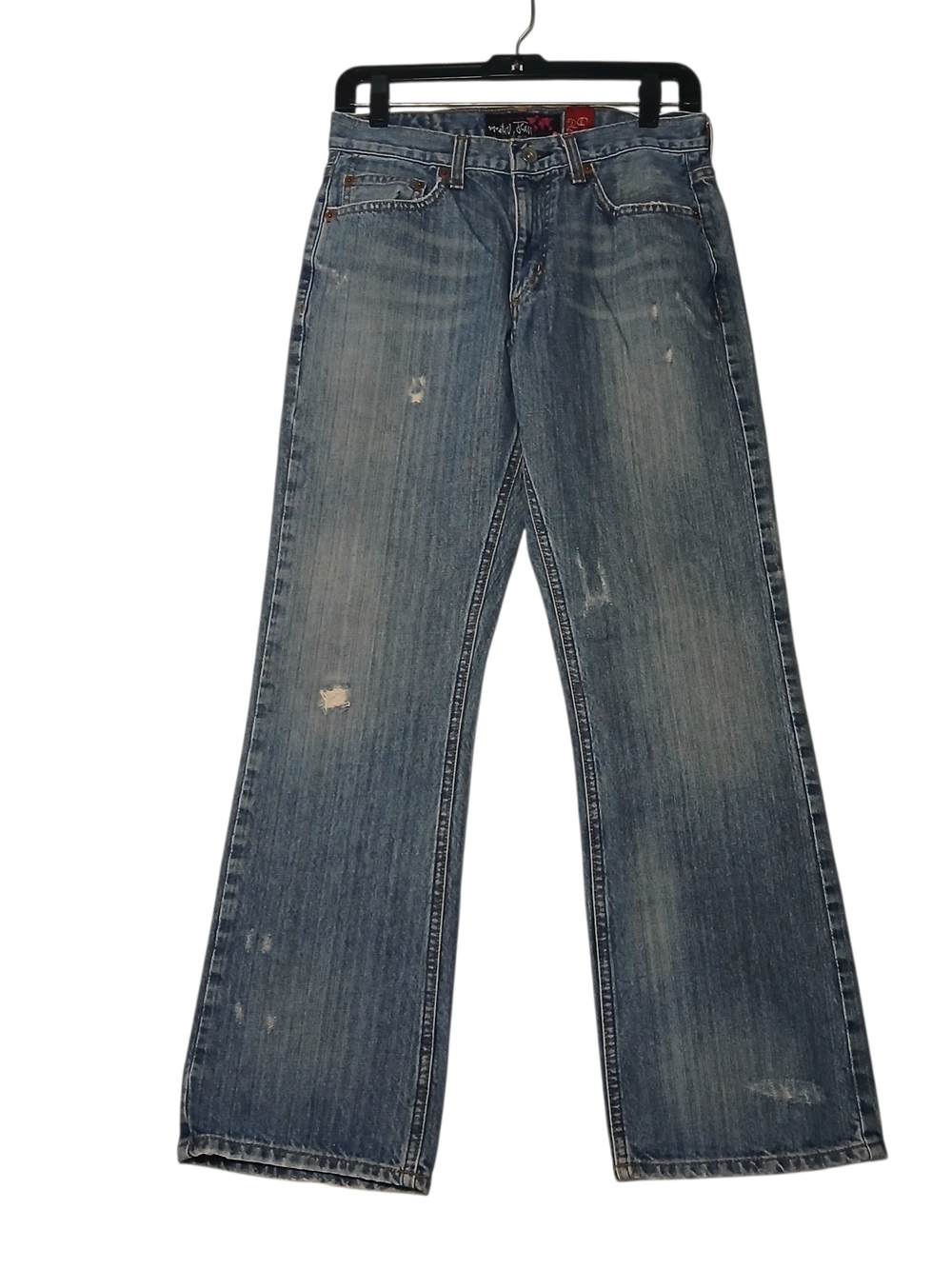 Quiksilver Men's Light Blue Relaxed Straight Jeans Size 29
